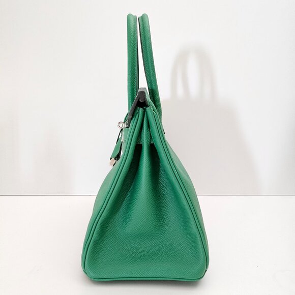 SOLD Hermes Birkin 30 Epsom Leather Cactus Green - Picture 4 of 16